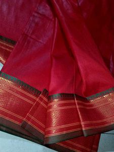Red Shimmer Fabric