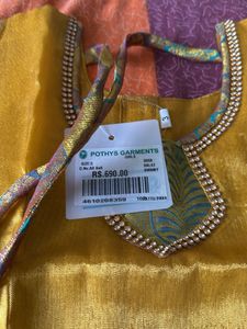 Pattu Pavadai (with Sleeves)