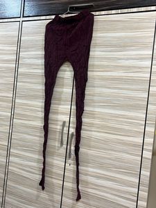 Maroon Leggings