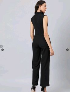 Sleeveless Black Jumpsuit