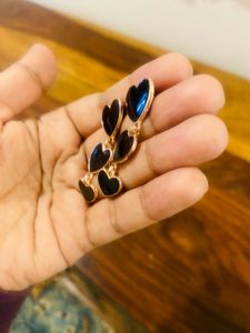 Black New earrings