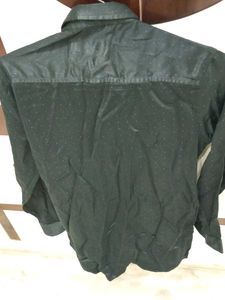 Stylish Black Patterned Shirt