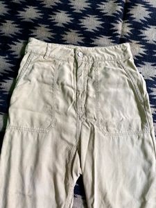 Zara New Beige Colour Jogger