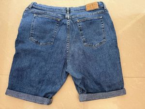 Blue Denim Shorts