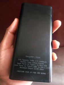 Wingfi 20000 mAh Power Bank 22.5W FAST CHARGE ✓