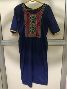 Navy blue Kurti