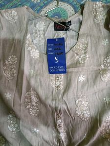 Elegant Floral Kurta