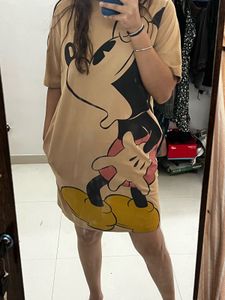printed tshirt dress
