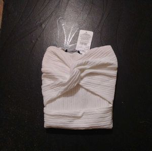 Chic White Cutout Bodycon Dress SIZE :- M