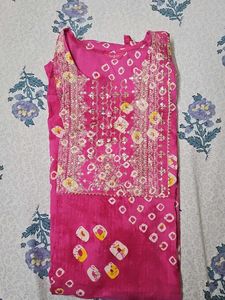 Fashor Brand new Bandhani Kurta