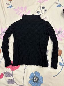 Black Turtle Neck Sweater