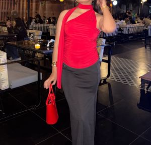 Red Beautiful Top
