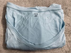 Light Blue Graphic Tee