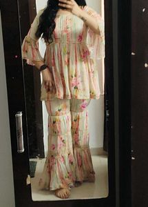Floral Sharara Set