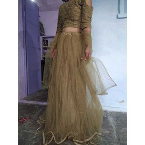 Golden Lehenga