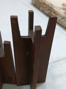 🕯️ Decorative Wooden Tealight Holder Set