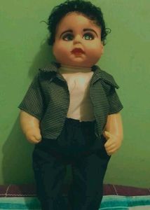 Vintage Baby Boy Doll .
