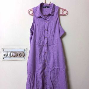 Lavender Sleeveless Dress