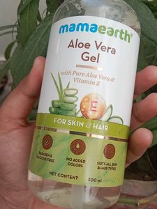 Mamaearth Alovera Gel For Skin And Hair