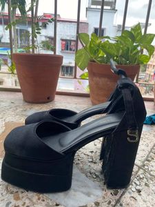 Black Platform Heels