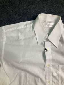 Men&#39;s White Short Sleeve Shirt