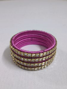 20% Off!! Handmade Silk Thread Bangles