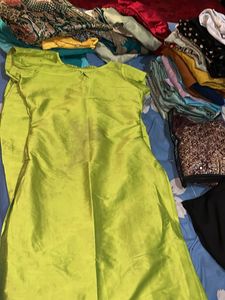 Lime Green Palazzo Pants