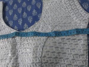 Silver Zari Padded Blouse
