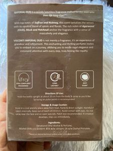 🌟 Visconti Imperial Oud – Eau De Parfum (For Men)