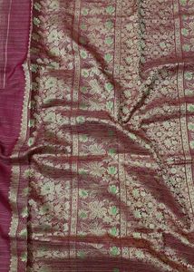 Elegant Maroon Kanjivaram Saree