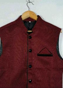 Men&#39;s Ethenic Half Blazer