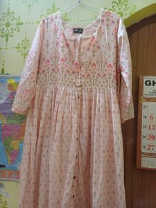 Floral Print Kurta