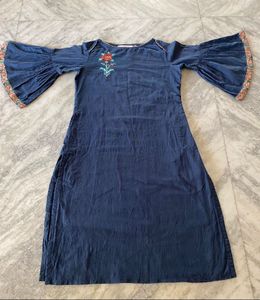 Combo Biba Bell Sleeves Kurtas With Pockets