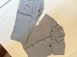 Checks Nightsuit (2 Piece Set) Size: S-M