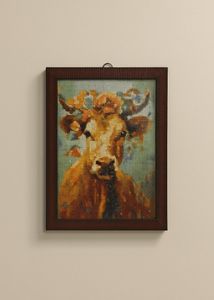 Diamond painting Art Work (Hand Crafted)