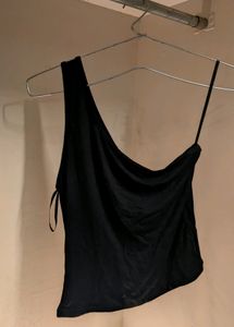 One shoulder shein top