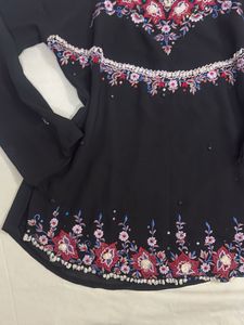 Black Desi Top/ Kurti