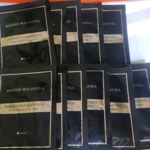 (Pack Of 11)Manish Malhotra Sheet Mask