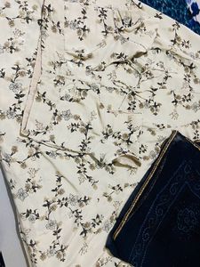 Lehenga, Blouse And Odhni 💙🤍