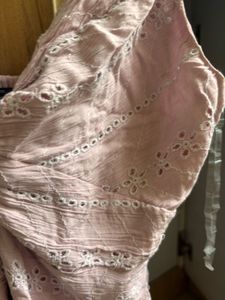 Cute Pink Eyelet Dress
