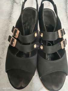 Black Heels Sandals