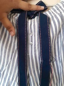 Striped Wide Leg Pant