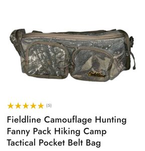 Camo Waist Bag with adjustable belt