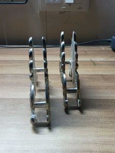 French-style napkin and knife holder