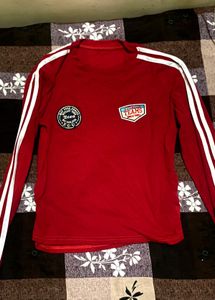 Red Long Sleeve Tee