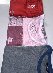 T shirt combo pack of 3