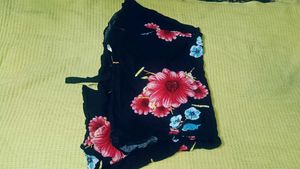 Floral Print Skirt