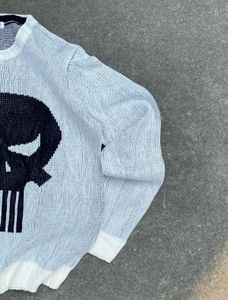 Skull Print Sweater