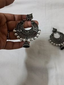 Oxidised Earrings