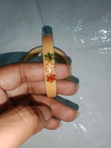 Vintage Floral Bangles - Set of 2